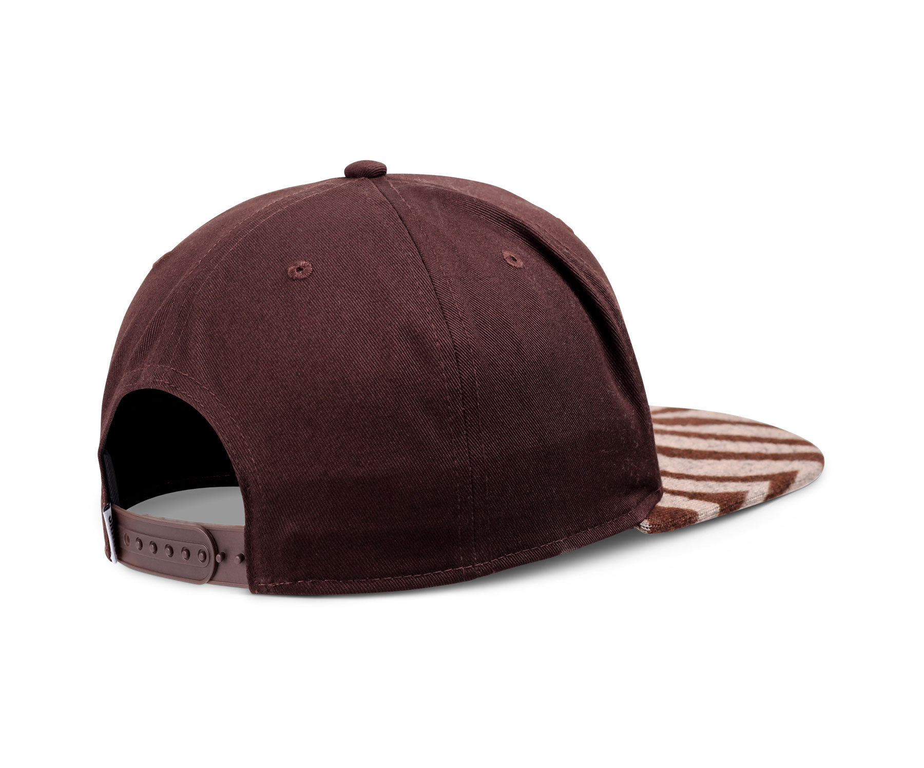 5 Panel Snapback Cap Rubbertigerstripes Rev.