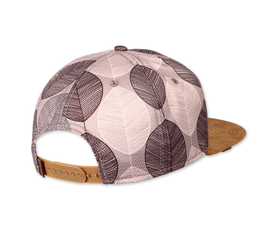 6 Panel Snapback Cap Mod Leaf