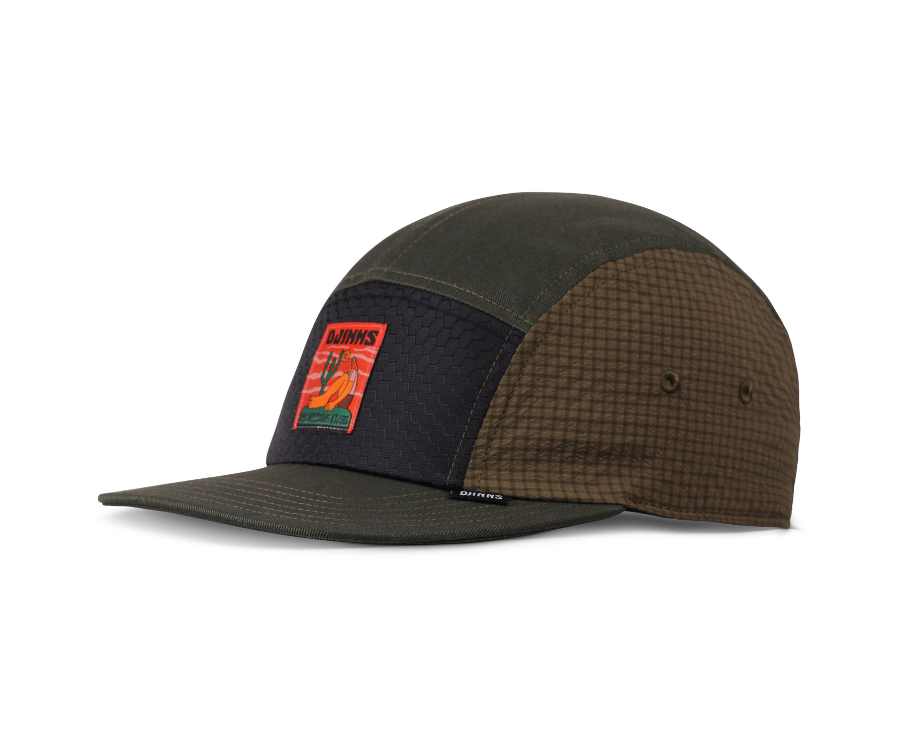 5 Panel Flat Cap Resting Man