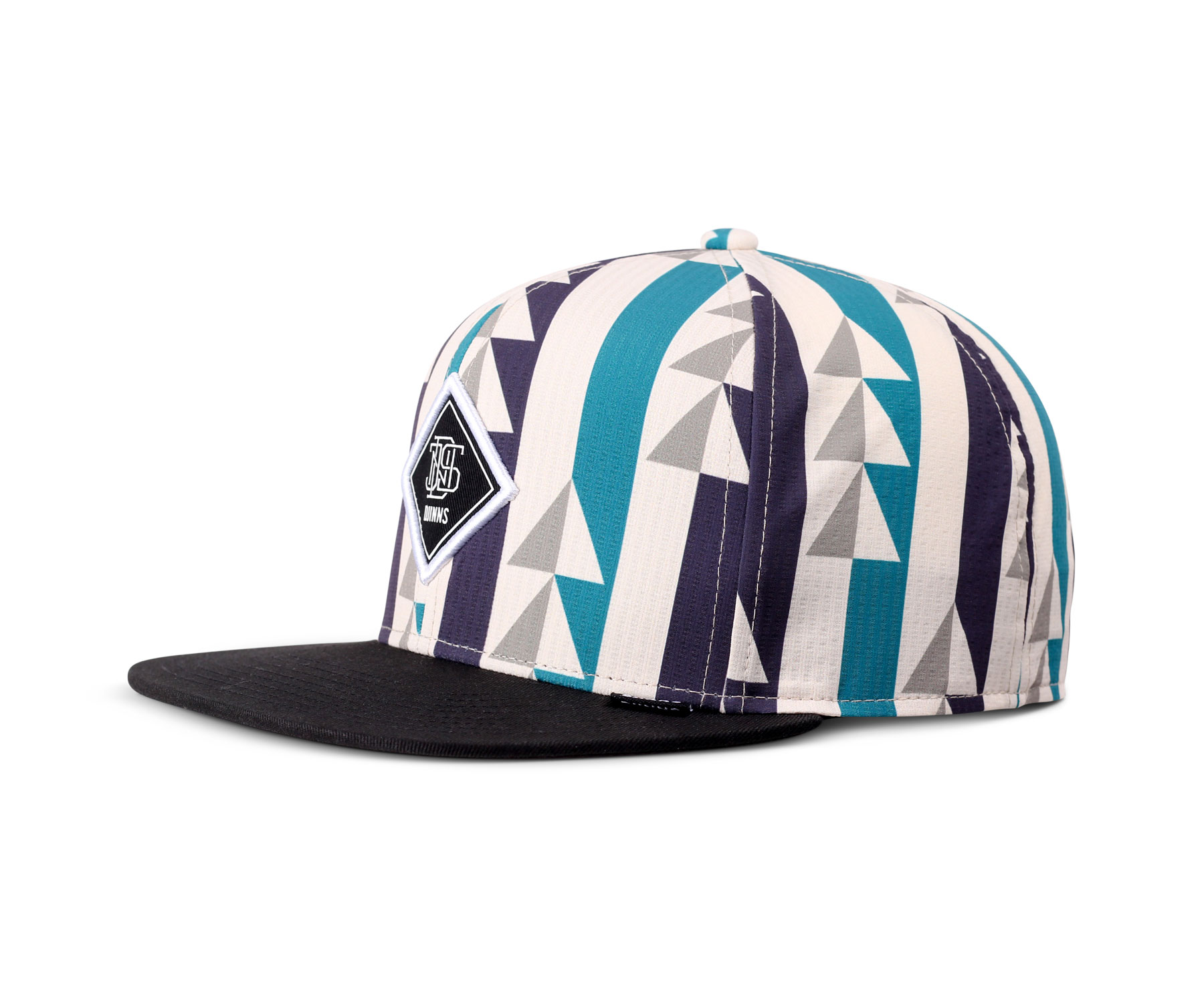6 Panel Snapback Cap Bauhaus Aztek