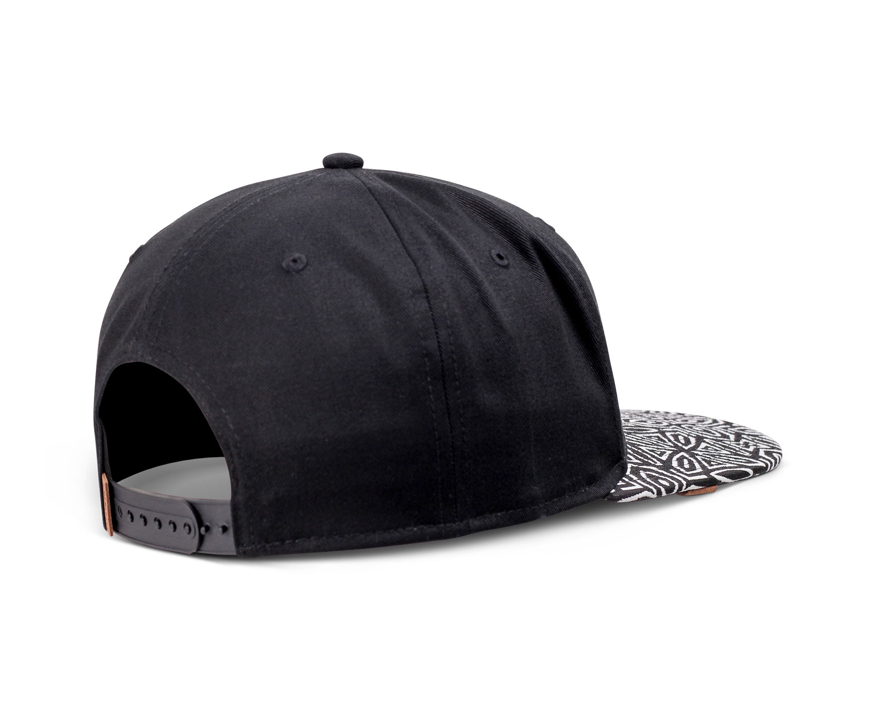 6 Panel Snapback Cap Gothic Freestyle Rev.