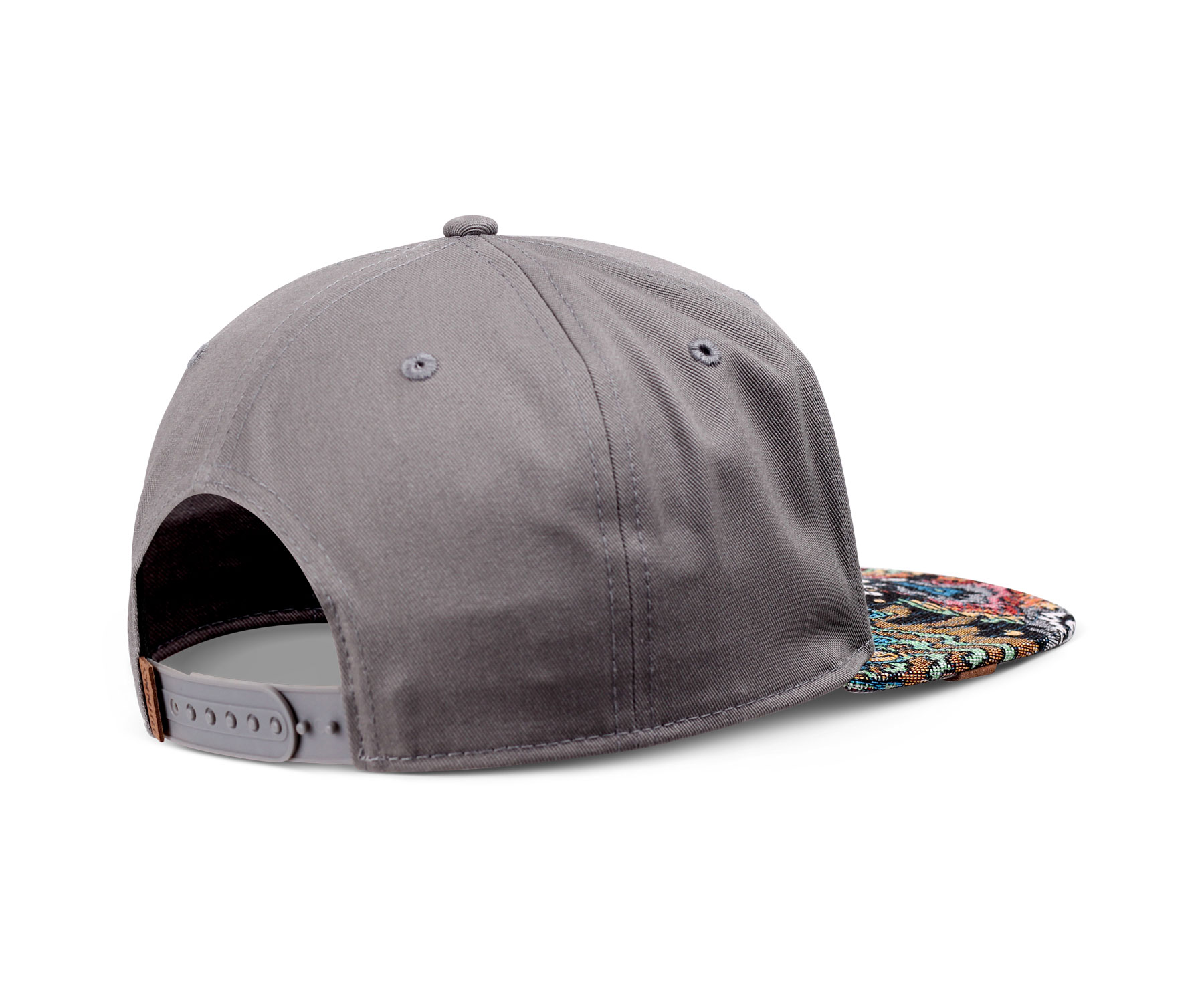 6 Panel Snapback Cap Color Explo Rev.