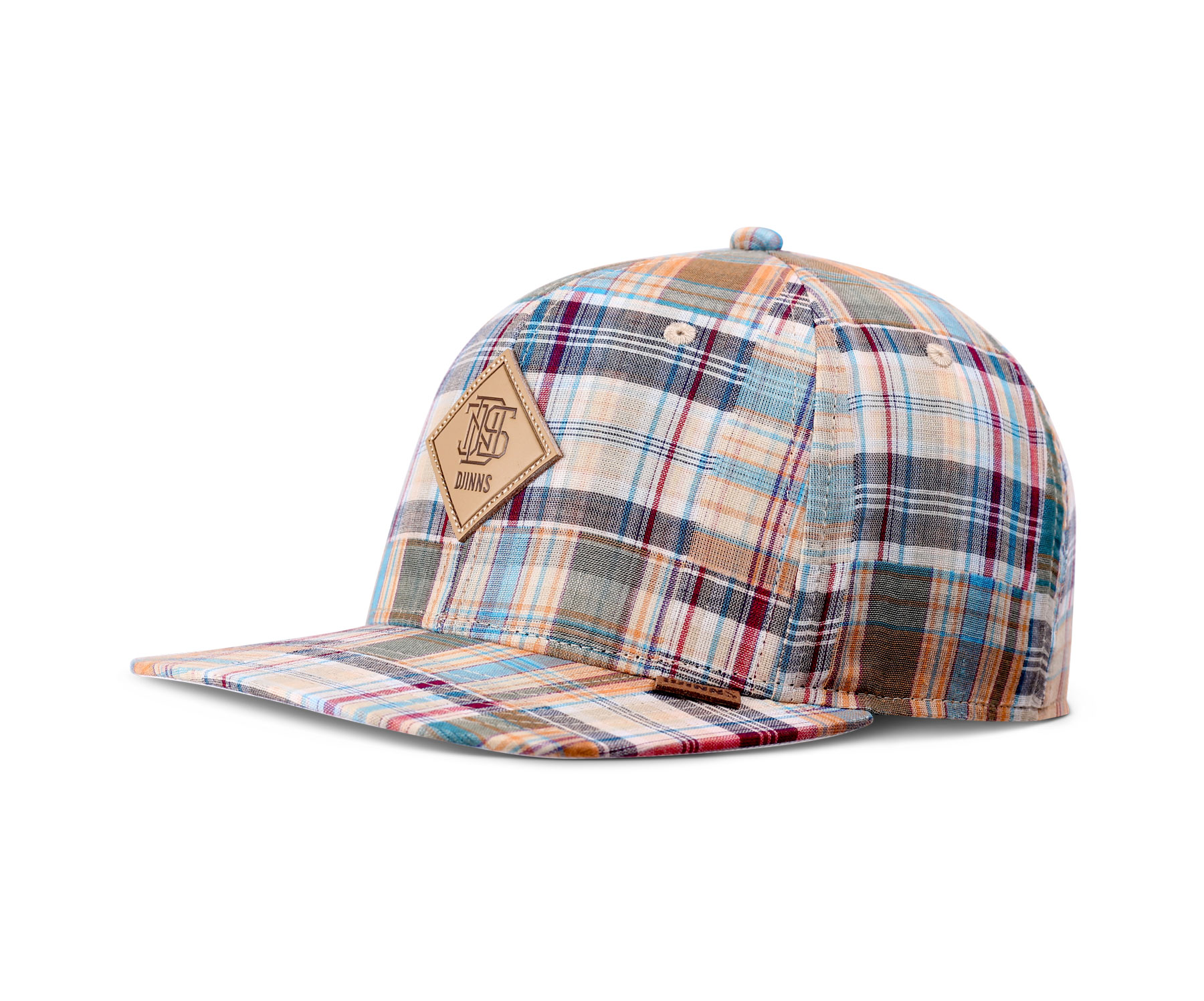 6 Panel Snapback Cap Patch Check