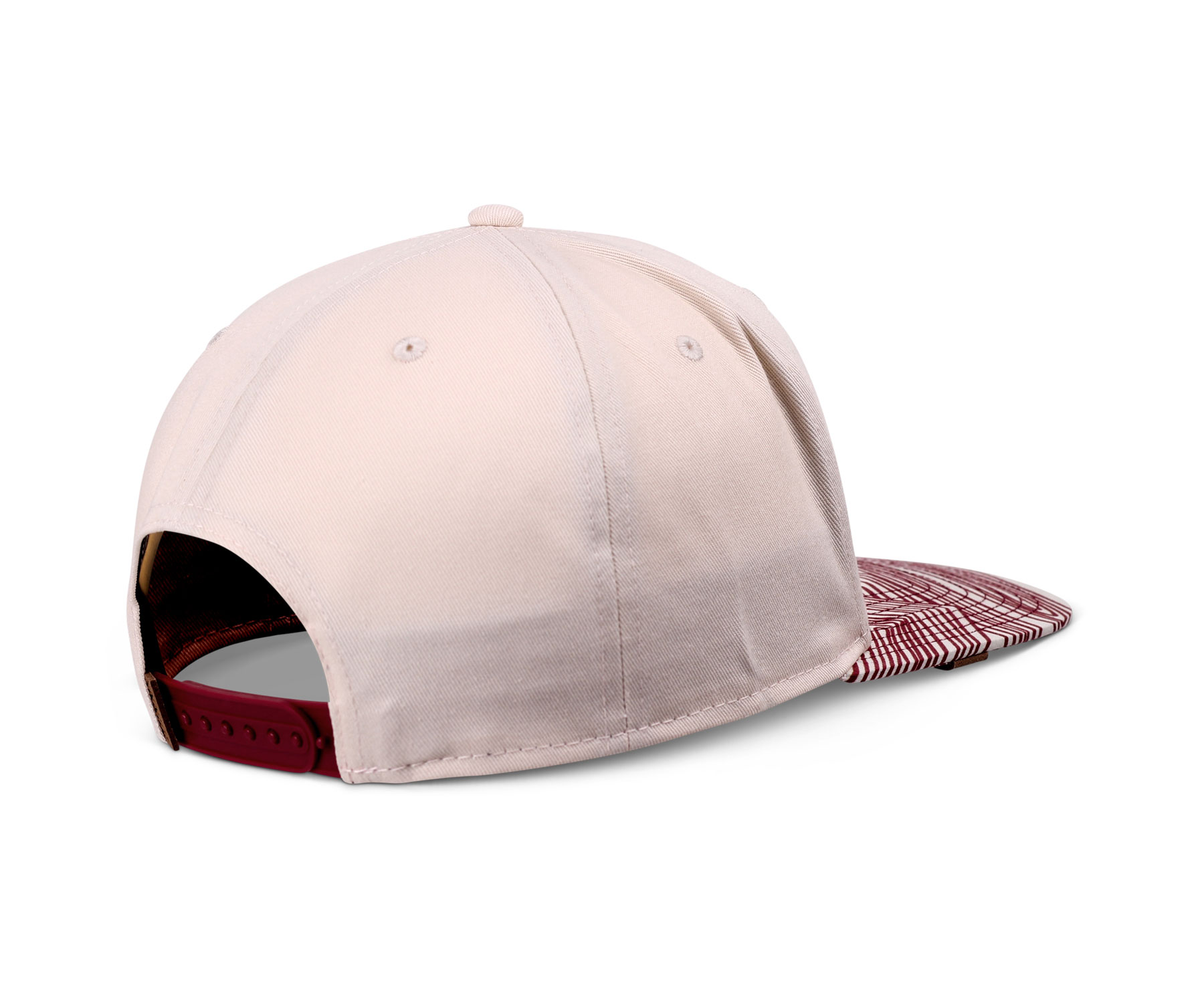 6 Panel Snapback Cap MA Pattern Rev.