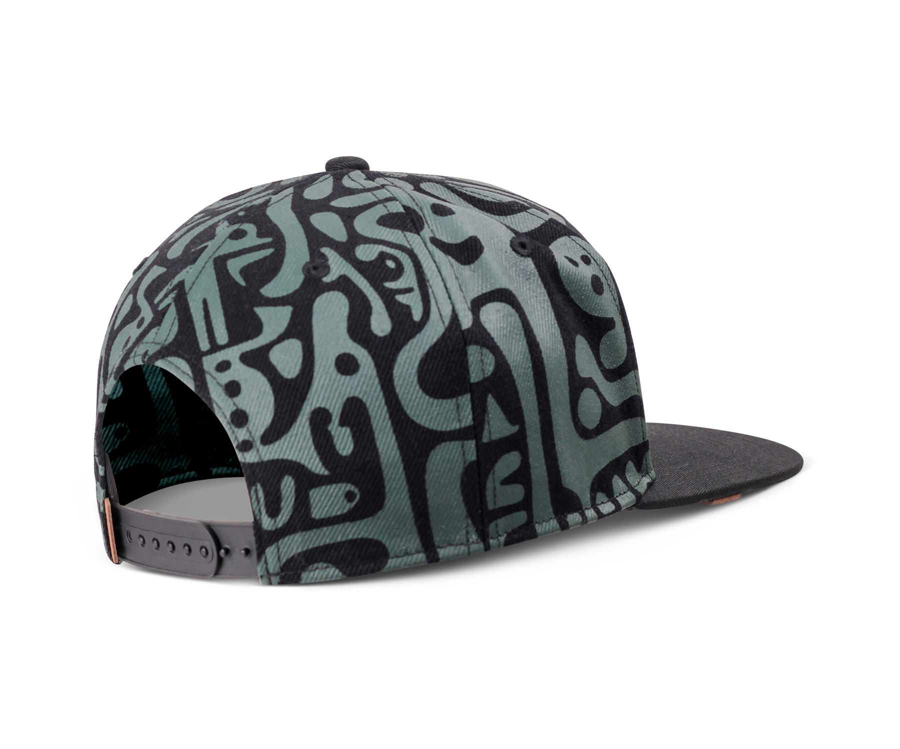 6 Panel Snapback Cap Denim Oracle