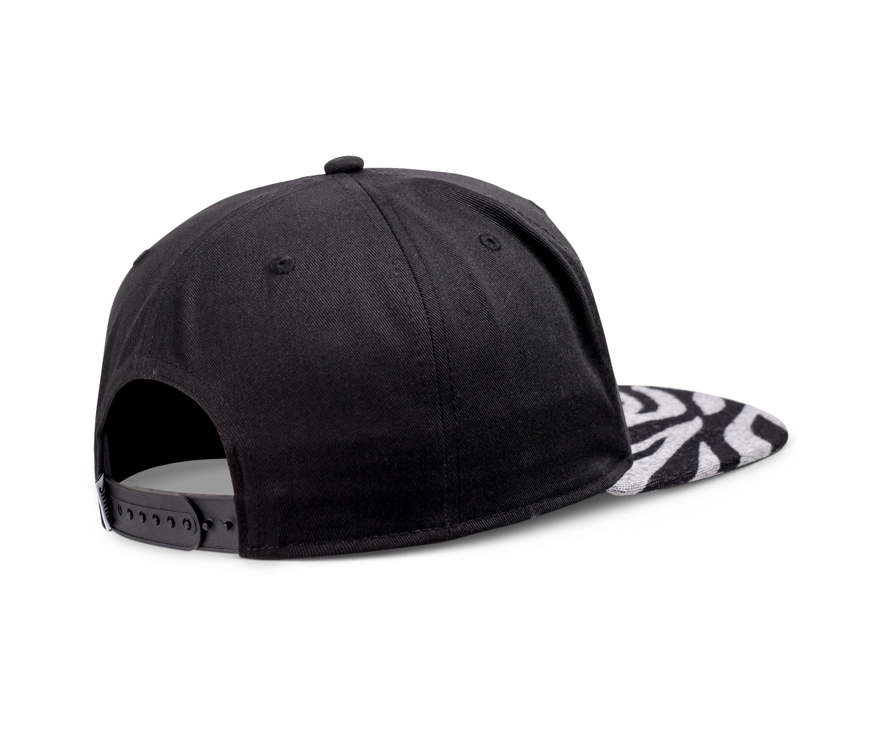 5 Panel Snapback Cap Rubbertigerstripes Rev.