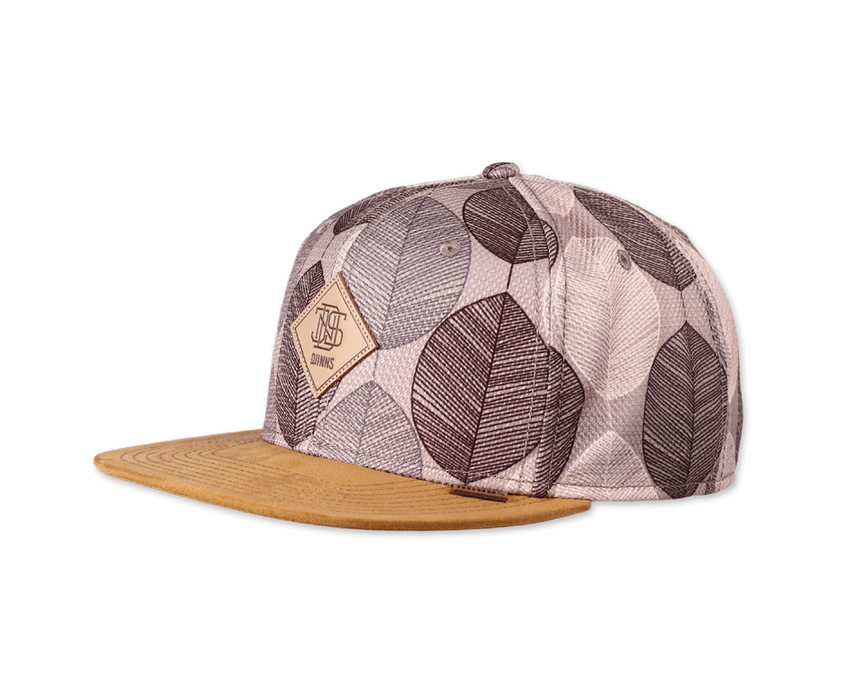 6 Panel Snapback Cap Mod Leaf
