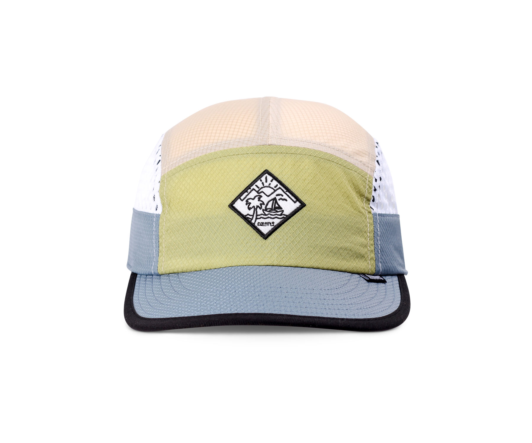 5 Panel Soft Flat Cap Rip Jersey