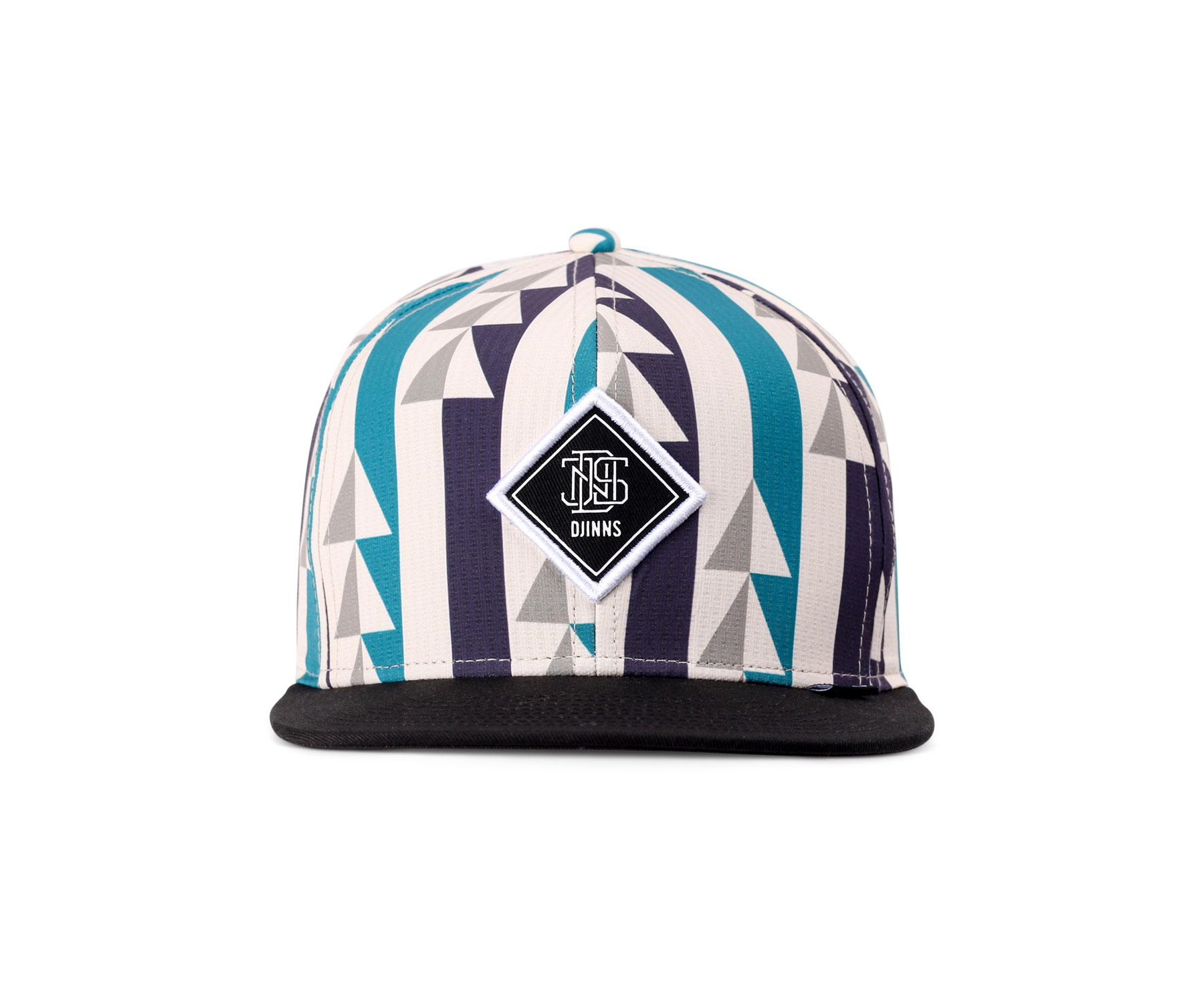 6 Panel Snapback Cap Bauhaus Aztek