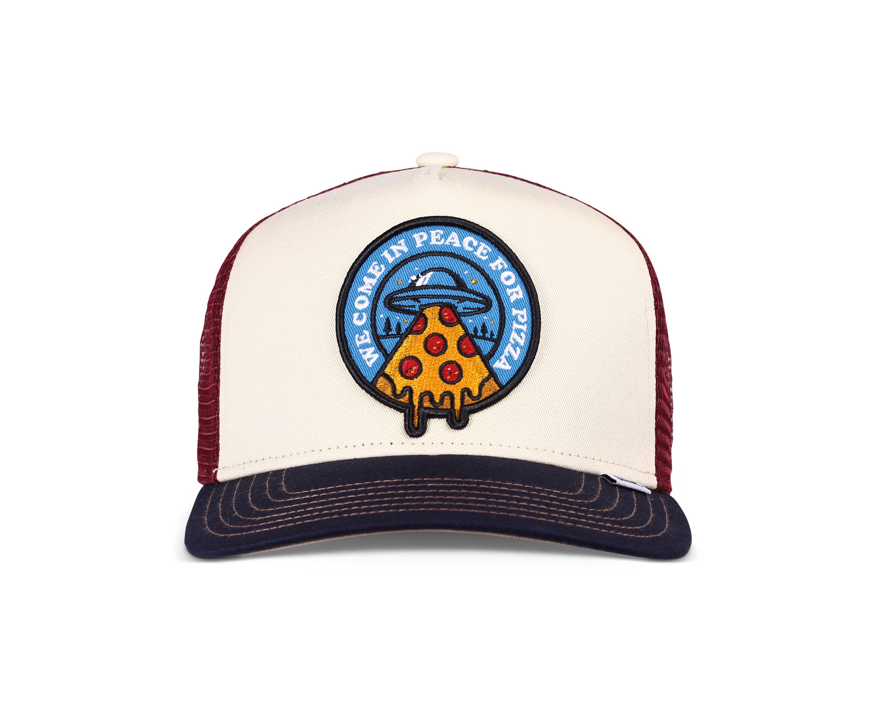 Trucker Cap HFT Food Peace Pizza