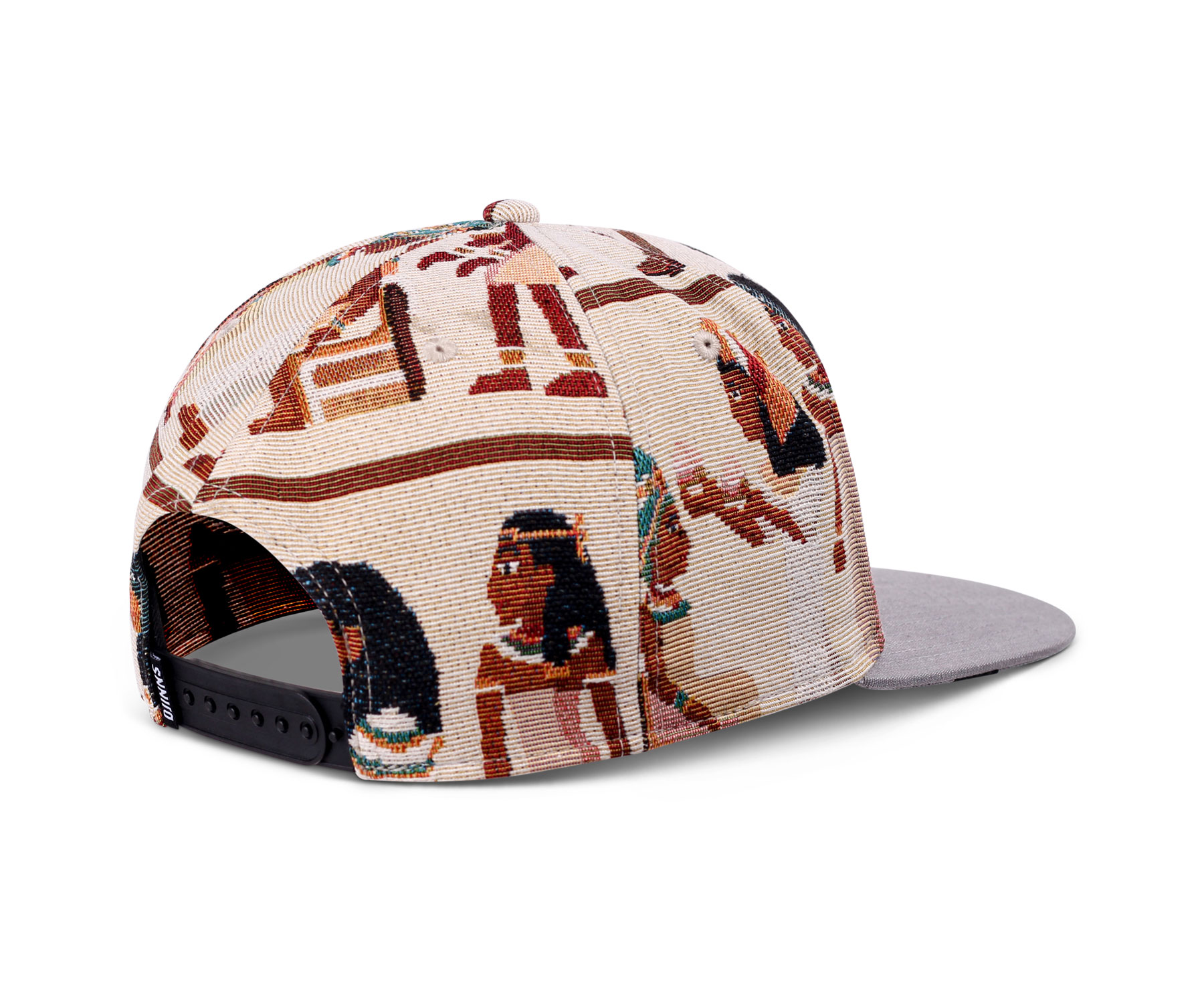 6 Panel Snapback Cap Tutanch Linen