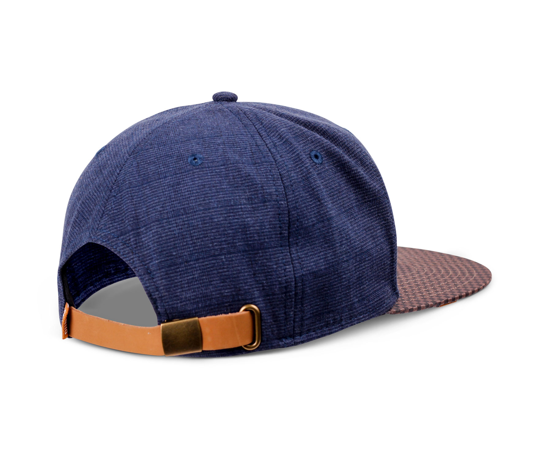 6 Panel Snapback Cap Glencheck