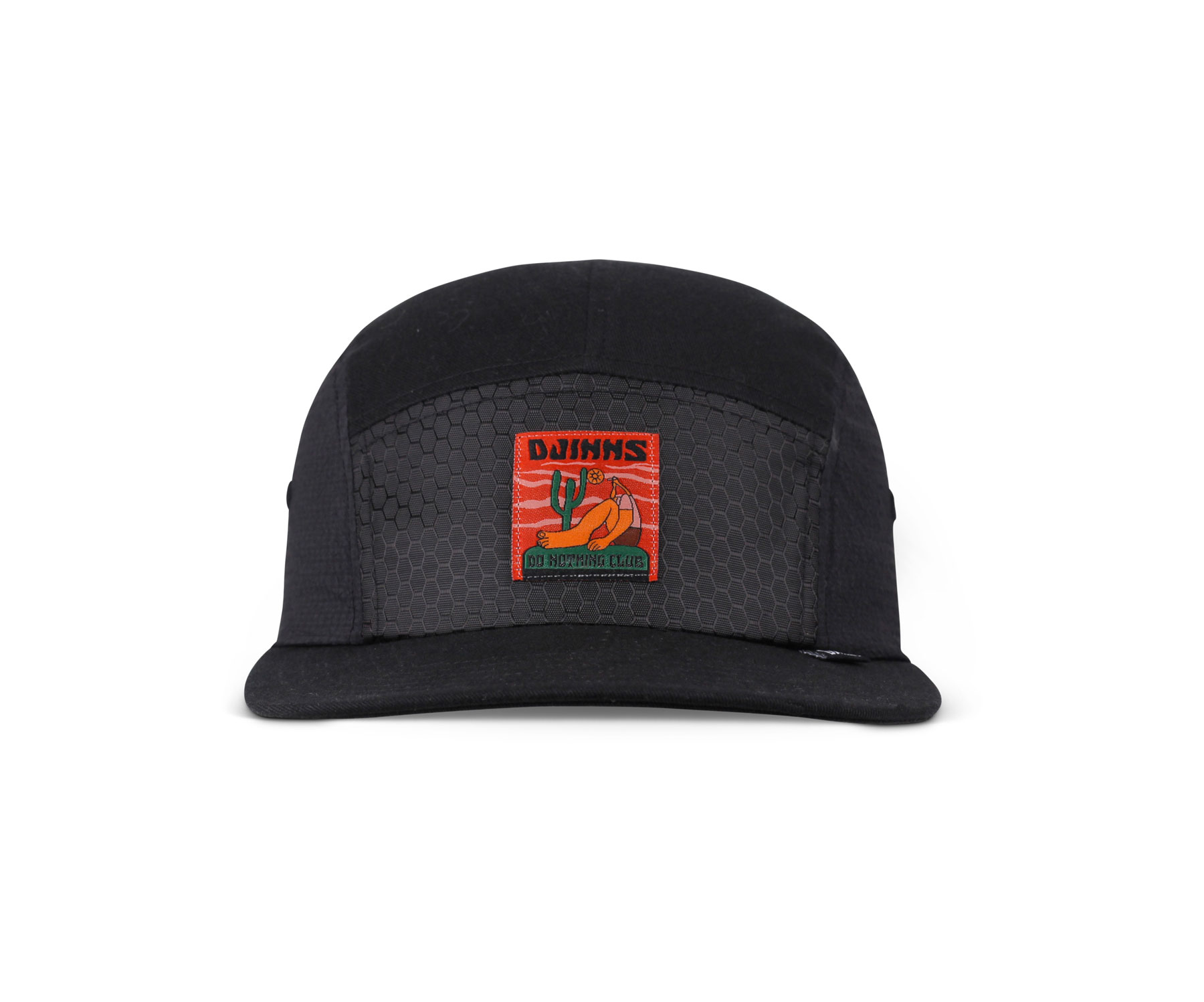 5 Panel Flat Cap Resting Man