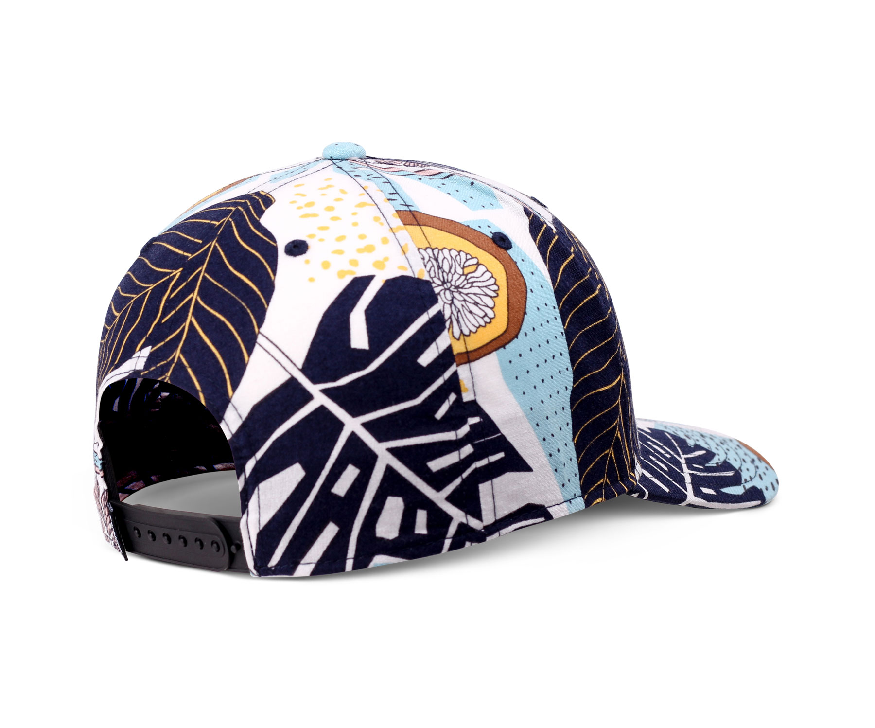 6 Panel TrueFit Cap Aloha Blue