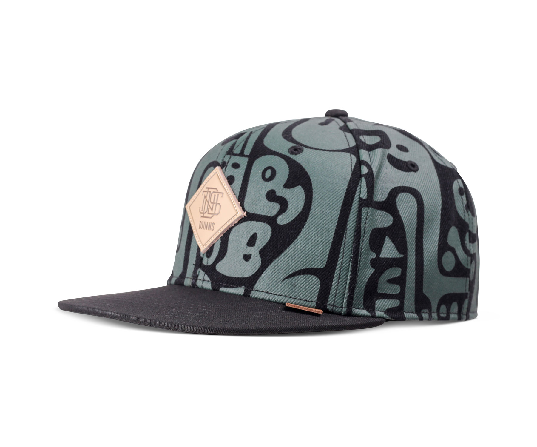 6 Panel Snapback Cap Denim Oracle