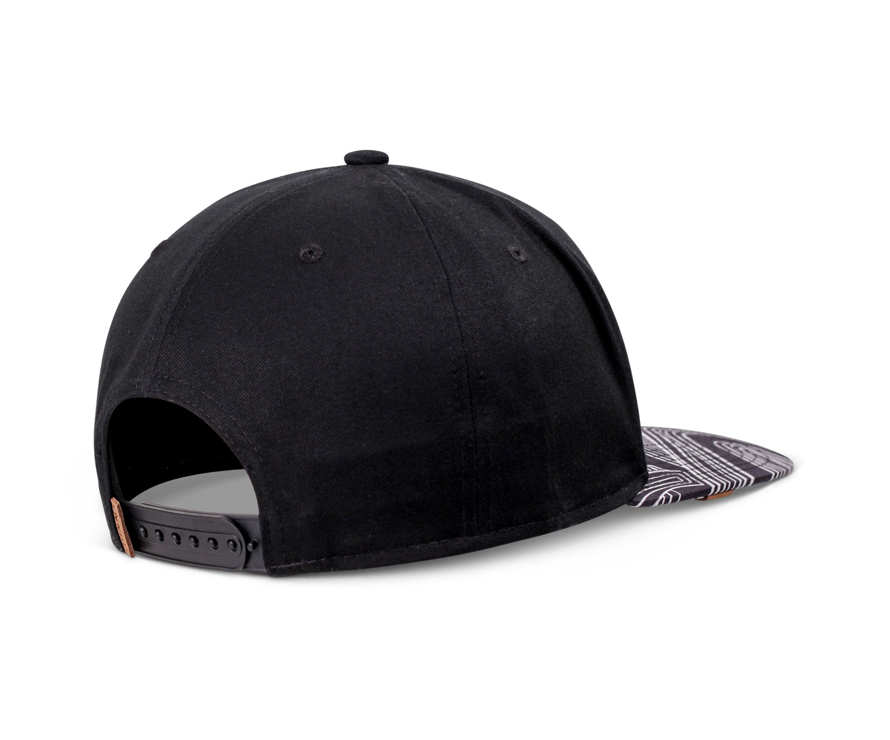 6 Panel Snapback Cap MA Pattern Rev.