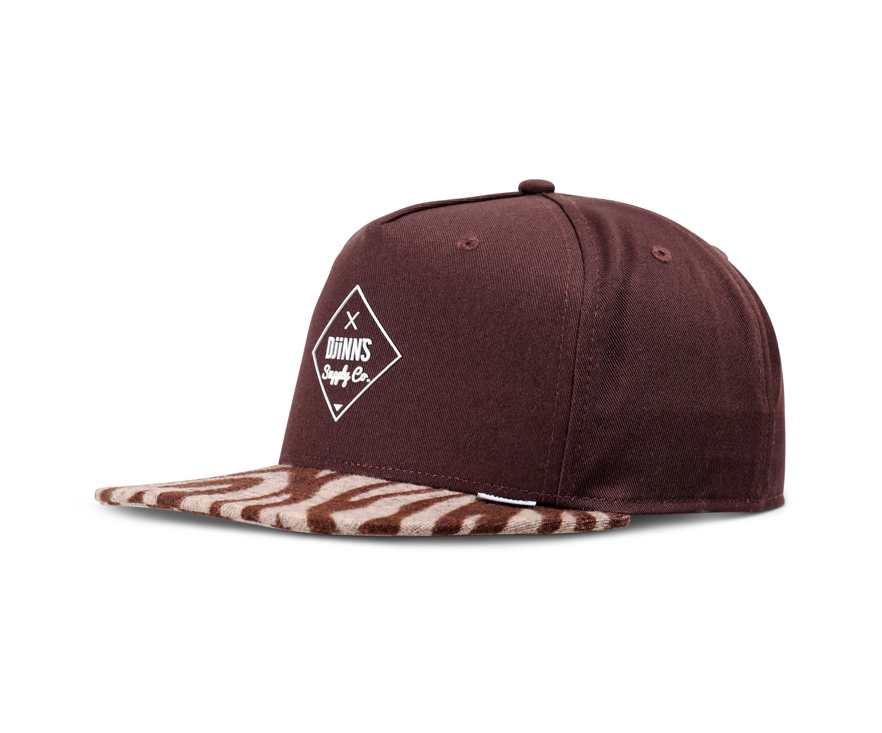5 Panel Snapback Cap Rubbertigerstripes Rev.