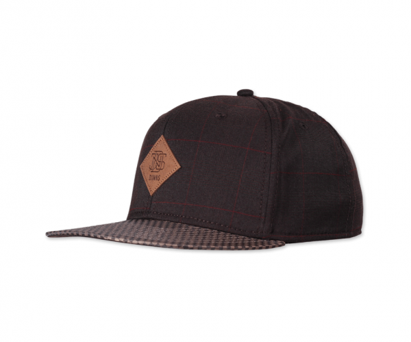 6 Panel Snapback Cap Glencheck