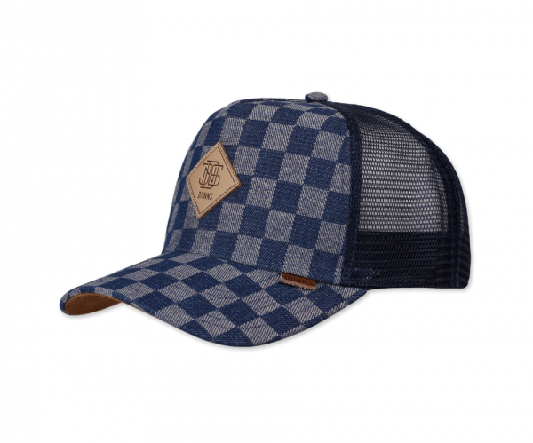 Trucker Cap HFT Denim Check