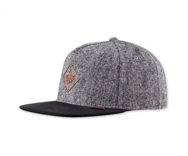 5 Panel Snapback Cap Spotted Gum