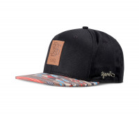 6 Panel Snapback Cap Aztec 6 Panel Snapback Cap Aztec