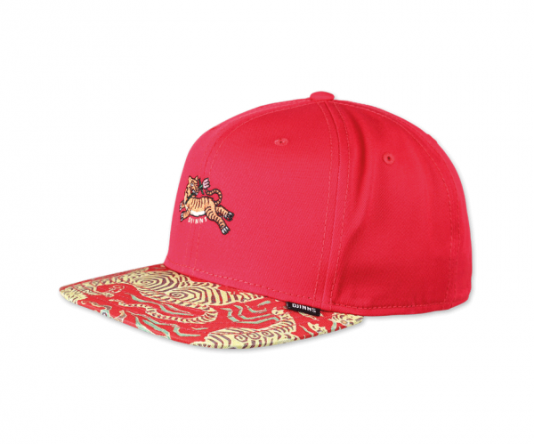 6 Panel Snapback Cap Asian Tiger 2.0