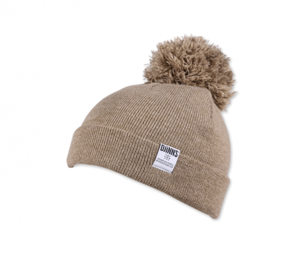 Removable Bubble Beanie Basic Melange