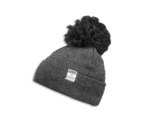 Removable Bubble Beanie Basic Melange