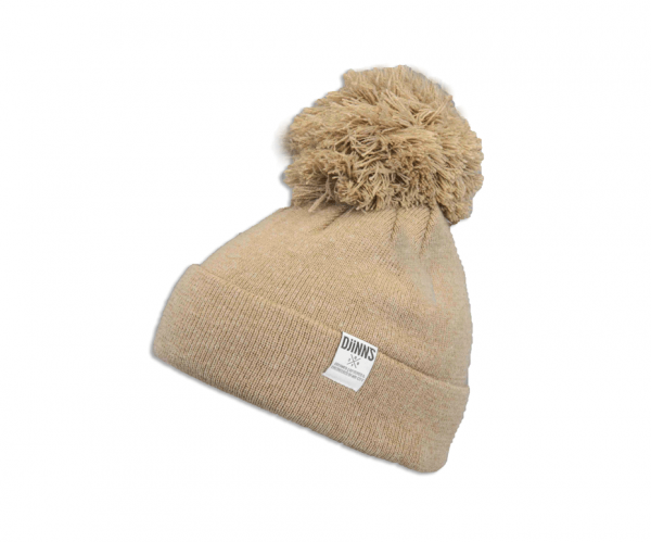 Removable Bubble Beanie Basic Melange