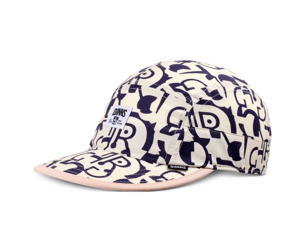 5 Panel Soft Flat Cap Simple Aztek