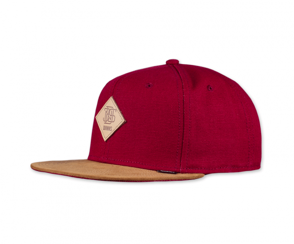 6 Panel Snapback Cap Light Canvas