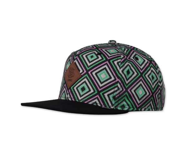 6 Panel Snapback Cap Afro Slug