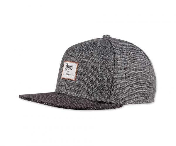 6 Panel Snapback Cap Jute Mix