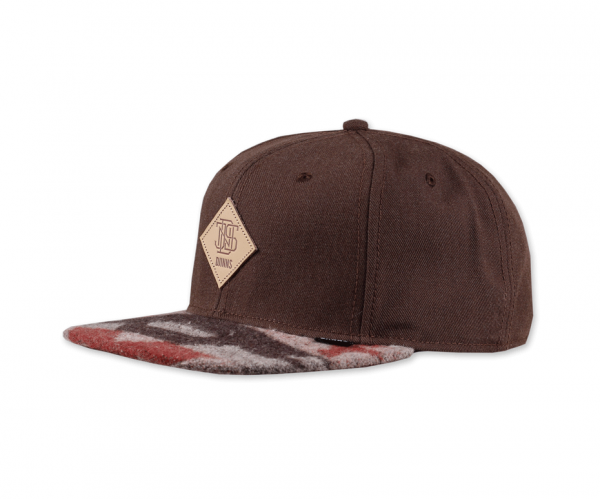 6 Panel Snapback Cap Wool Aztek
