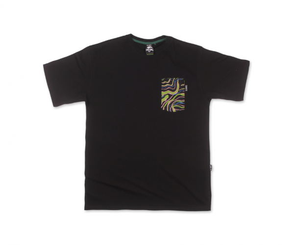 Oversize Pocket T-Shirt Arty Waves