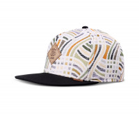 6 Panel Snapback Cap Braid 6 Panel Snapback Cap Braid