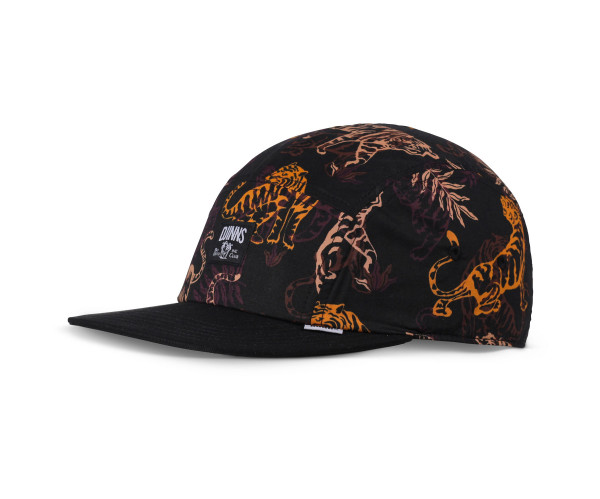 5 Panel Flat Cap Aloha Tiger