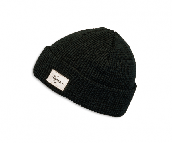 Turn Up Beanie Waffle Knit II